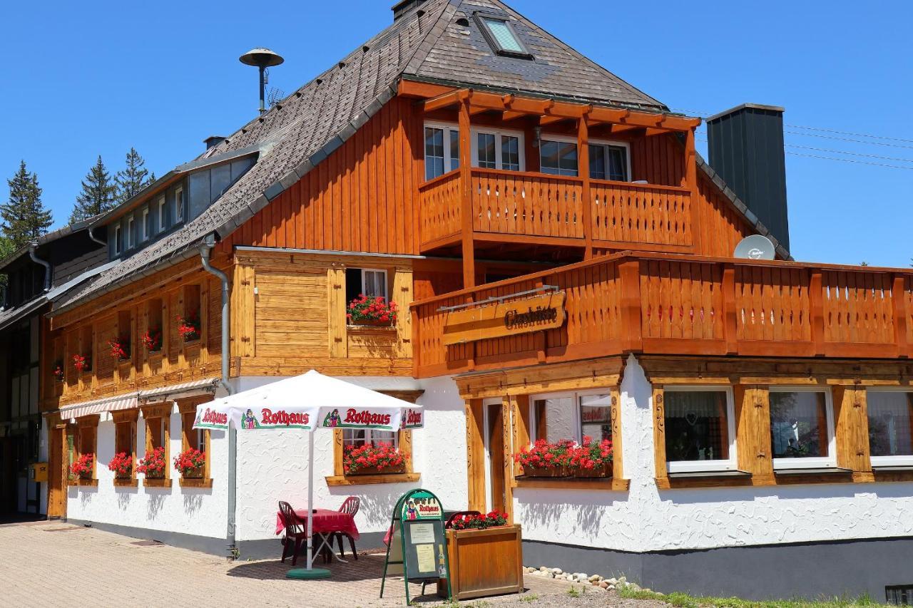 Hoehenpension Glashuette Bed&Breakfast Fruehstueckspension Hotel Garni บอนดอร์ฟ อิม ชวาร์ซวัลด์ ภายนอก รูปภาพ